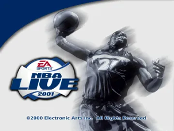 NBA Live 2001 (US) screen shot title